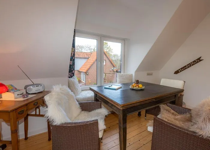 194 Luetjehuus Mit Dachterrasse Im Ersten Stock